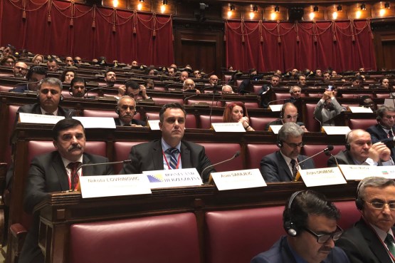 Članovi Delegacije PSBiH u PSNATO-a Nikola Lovrinović i Asim Sarajlić učestvuju u radu seminara PSNATO-a u Rimu